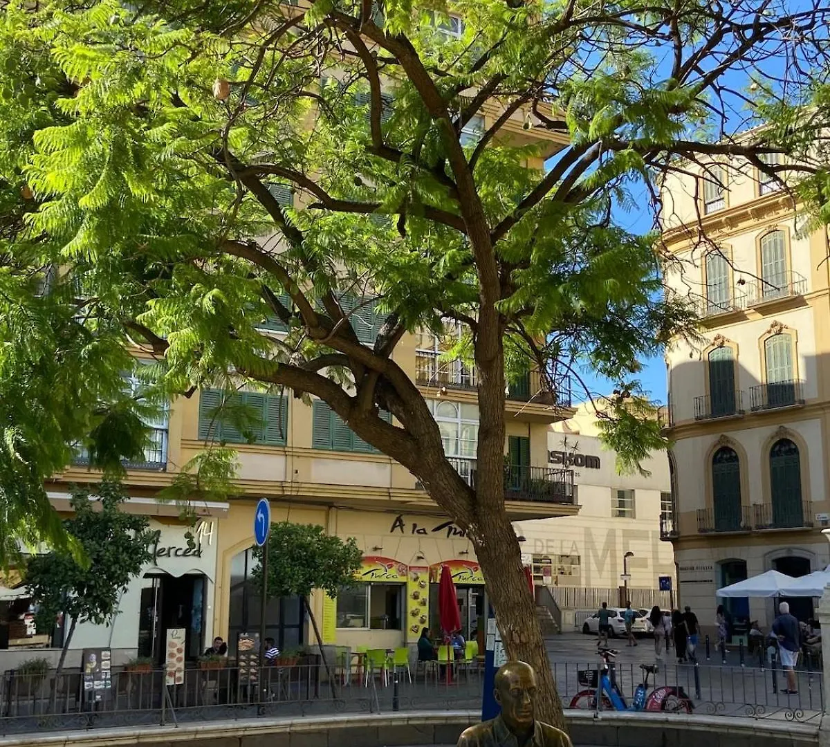 Amazing Terrace Plaza Merced Apartment Malaga