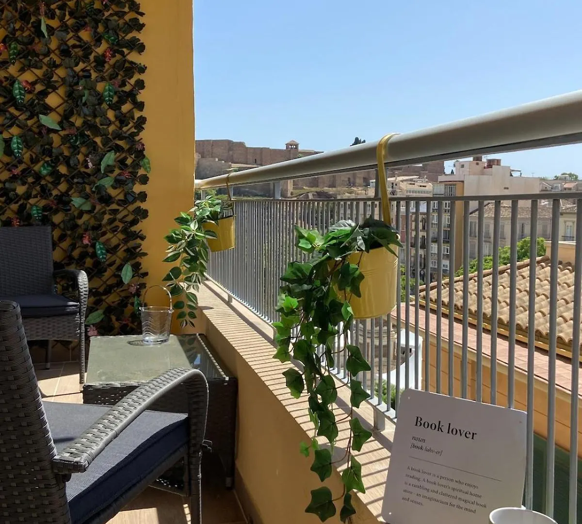 Amazing Terrace Plaza Merced Apartment Malaga